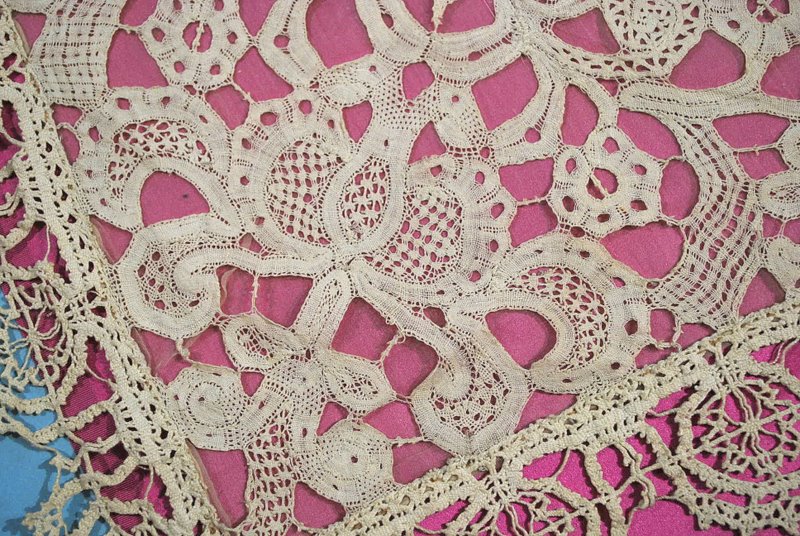 Antique Rare Superb Italian Milanese Lace Panel Dating To The 17th ...
