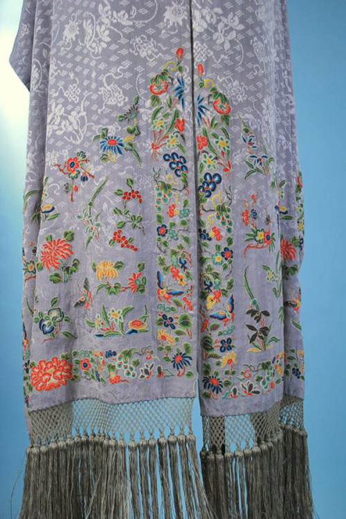 Antique Chinese Forbidden Stitch Embroidery