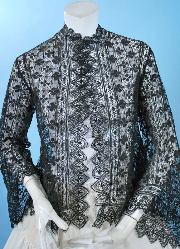 1860 Rare Le Puy Lace Canezou or Paletot JacketSOLD – CAROLYN FORBES ...